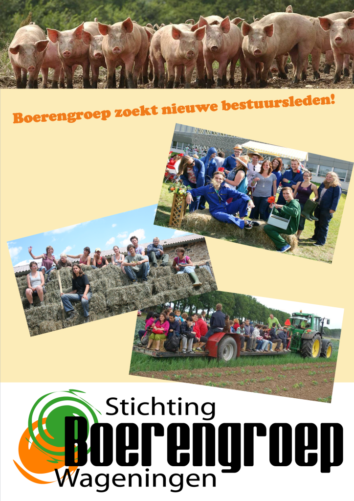 Poster nieuwe bestuursleden gezocht