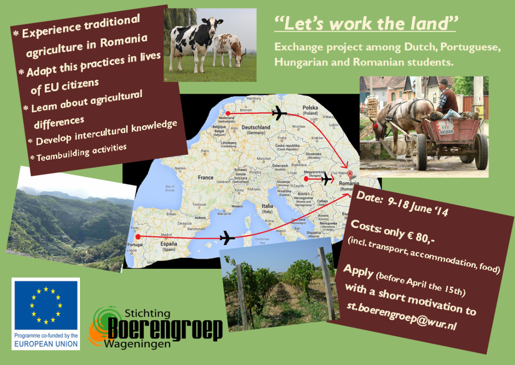 Let's work the land