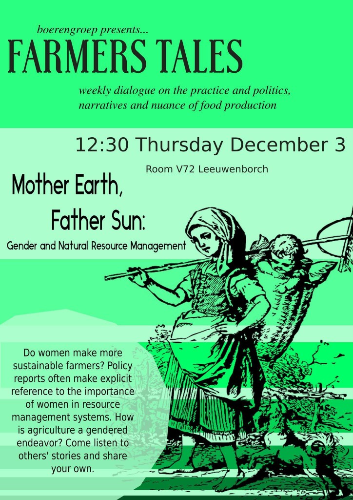 151203 Gender and Natural Research Management