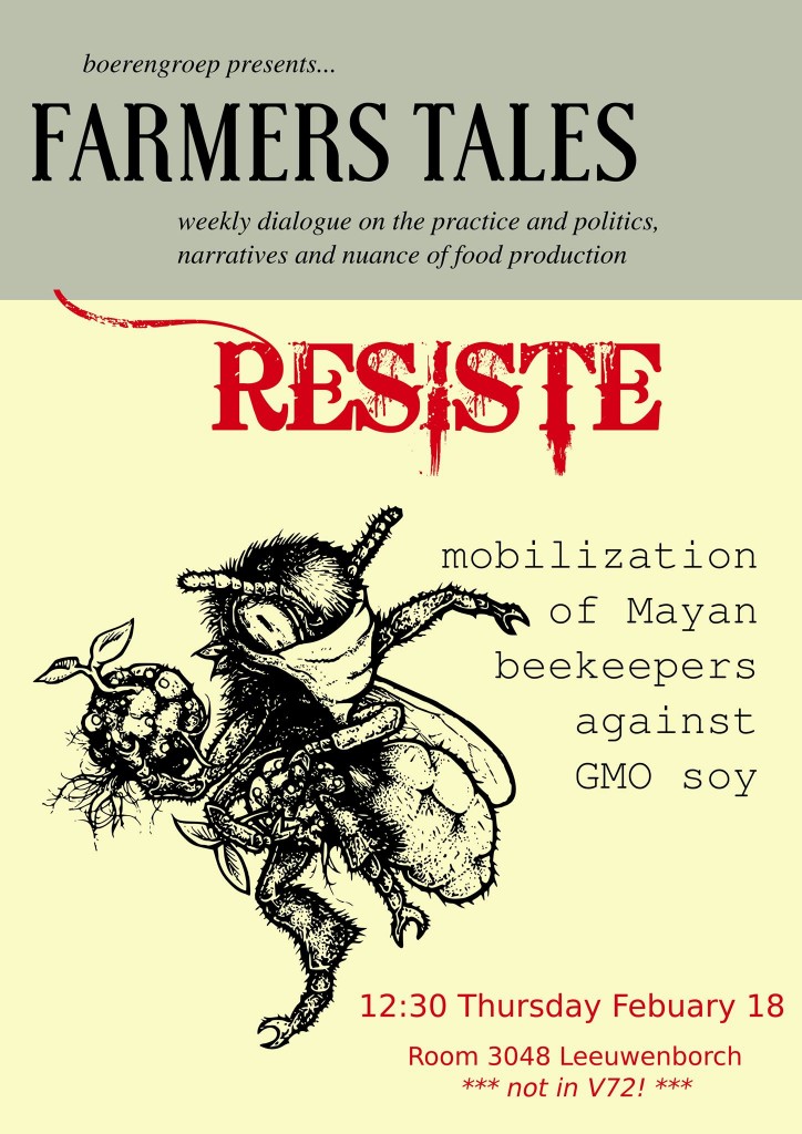 160218 Mobilization Mayan Beekeepers against GMO soy