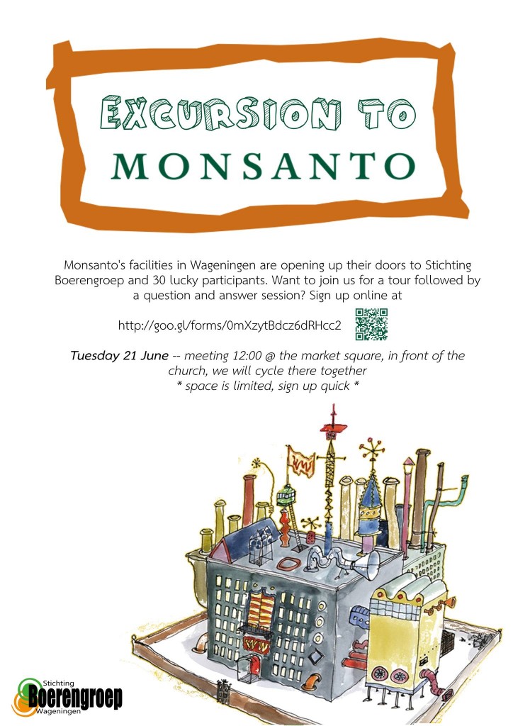 poster monsanto excursion