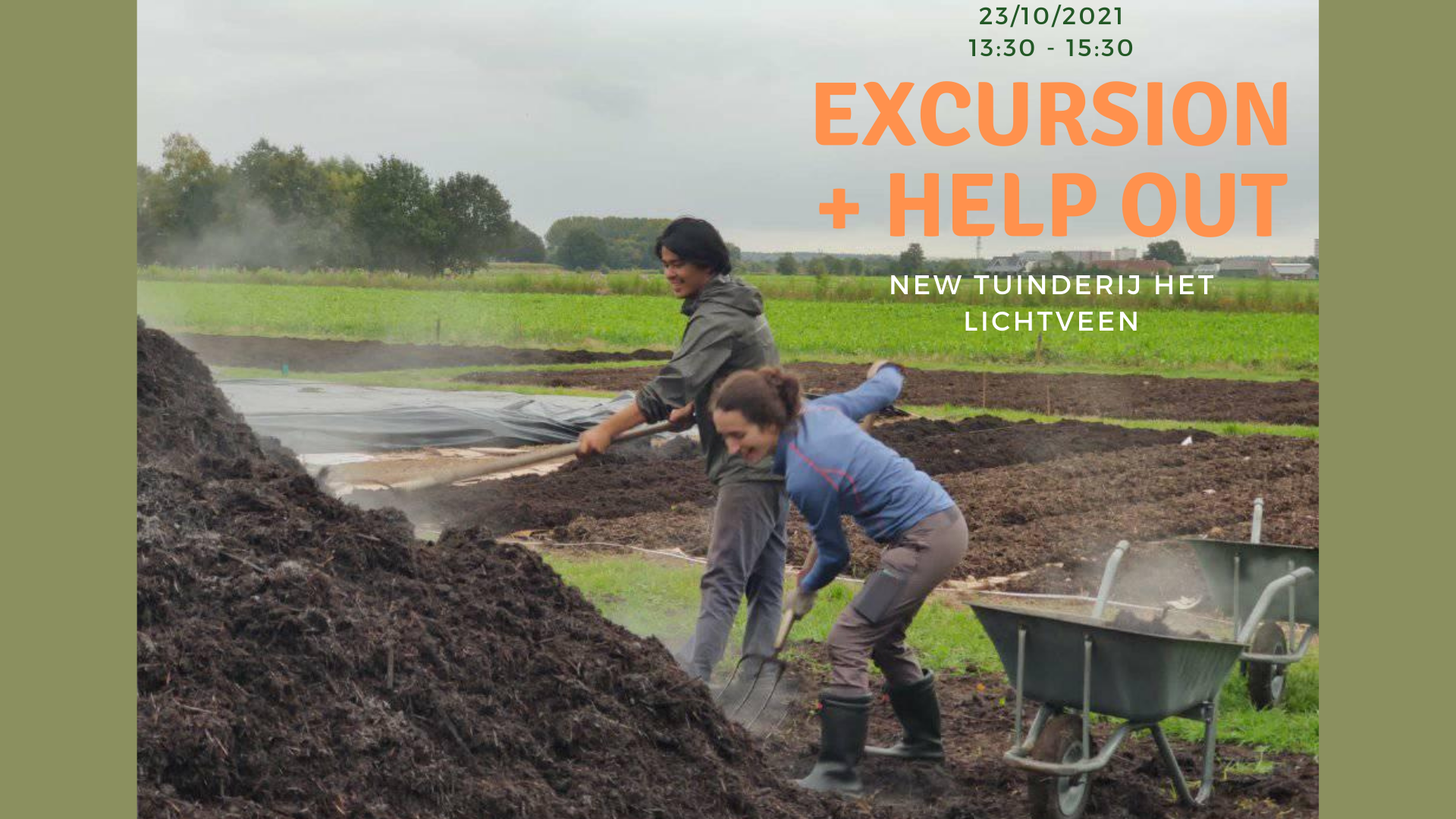 Excursion + Help out Tuinderij het Lichtveen