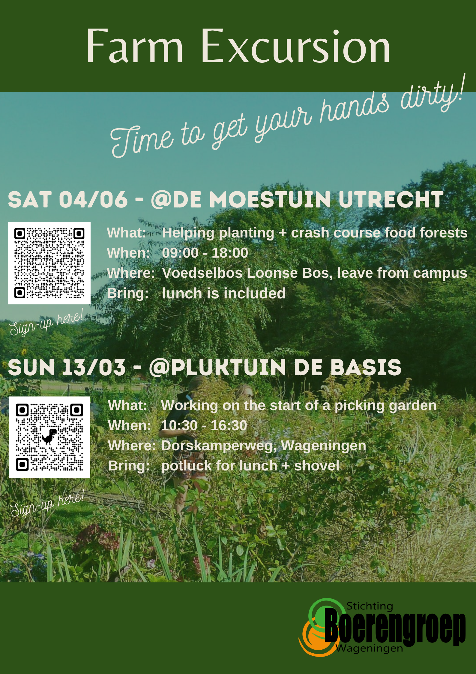 Farm Excursion to De Moestuin
