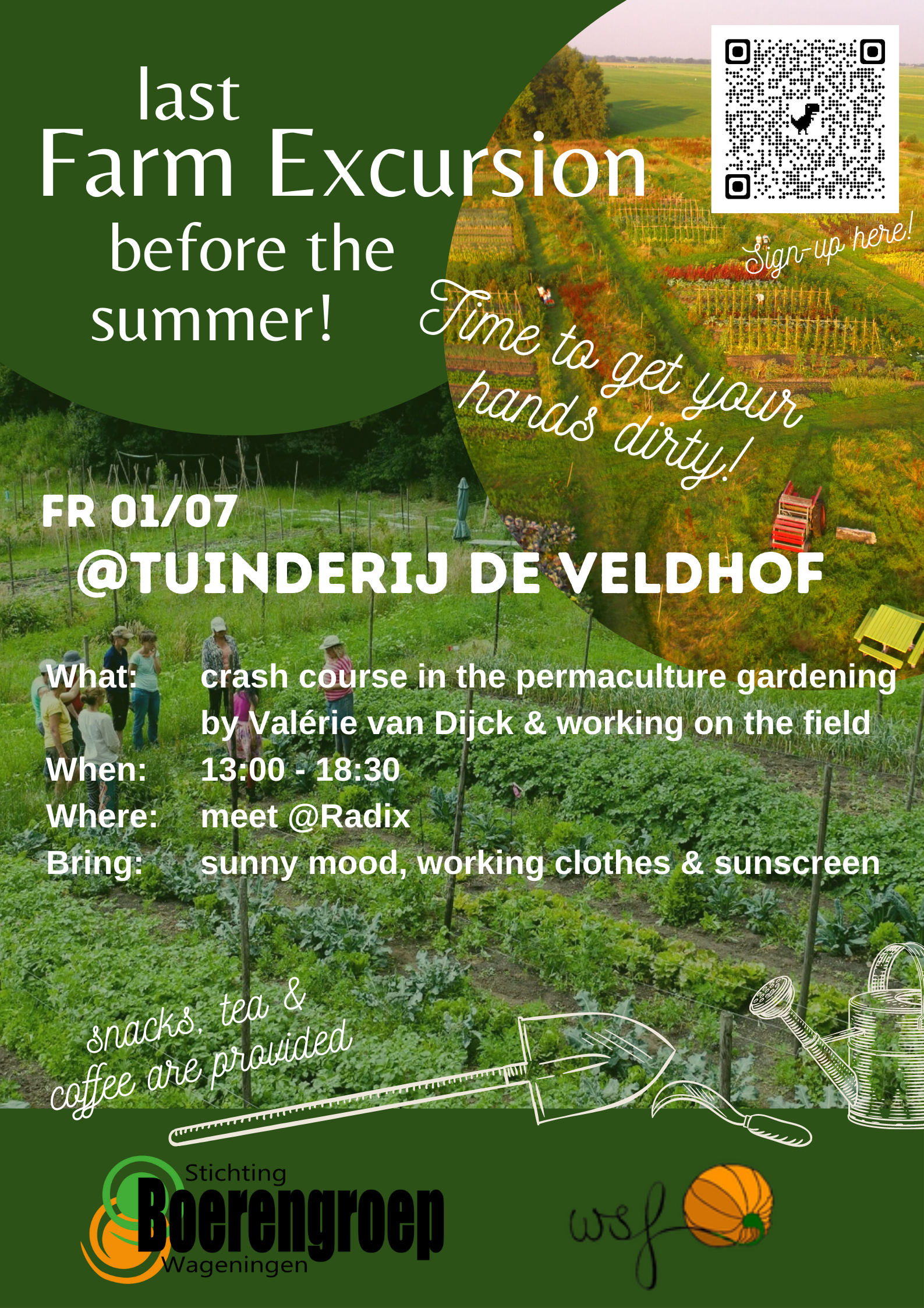 Excursion Tuinderij de Veldhof