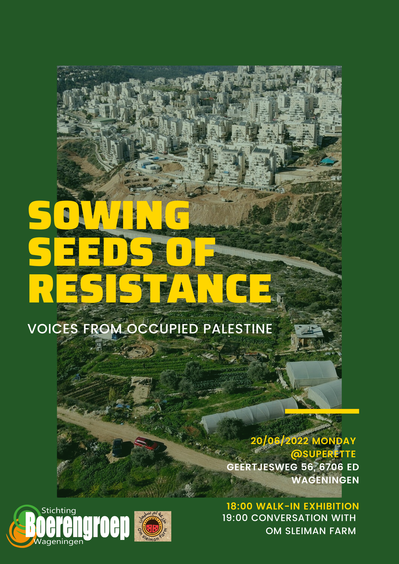 Sowing the Seeds of Resistance - Voices from Occupied Palestine
