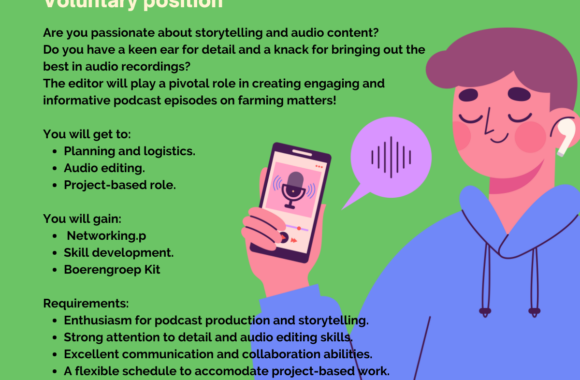 Vacancy – Editor (Podcast)